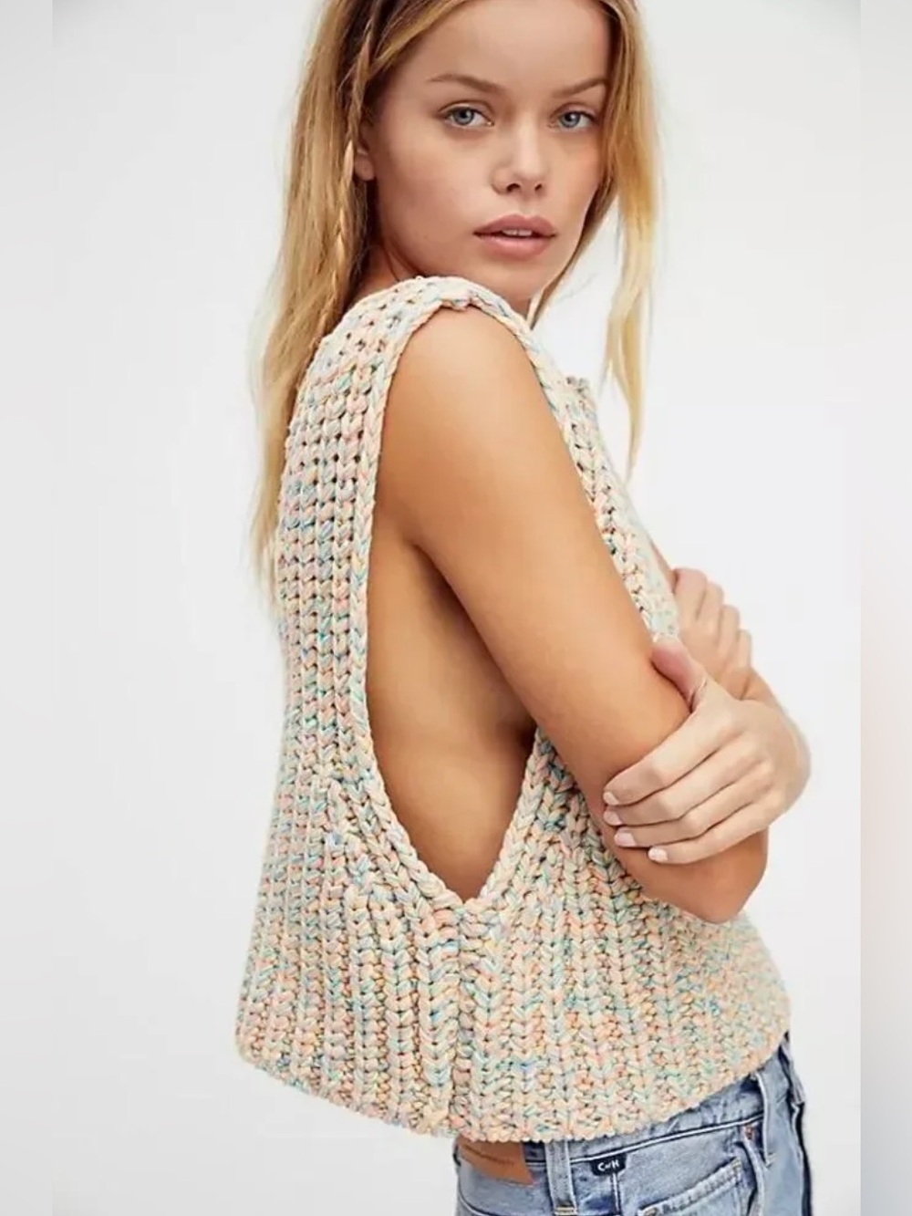 Free People Hoopla Sweater Vest
